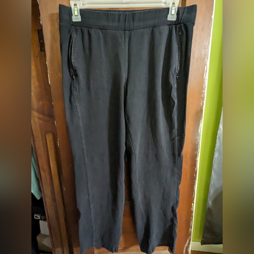 1X T by Talbots Black Straight Leg Pants